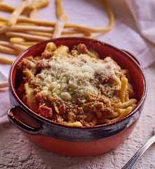 Cecapreti con ragù della ciociaria