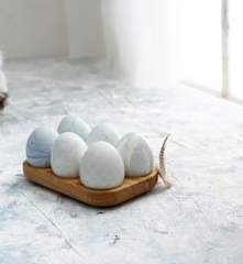 Light Blue Dyed Eggs