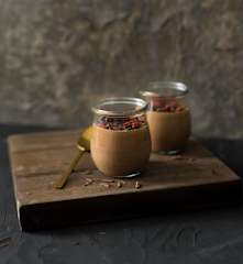 Quark chocolate mousse