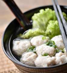 自制鱼丸汤