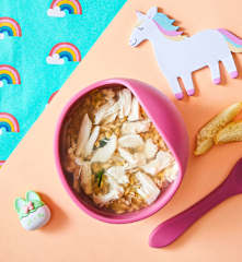 Zuppa di pollo e orzo