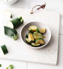 Calabacín dorado (100 g) en mitades