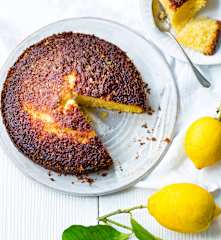 Gâteau sans gluten citron et coco