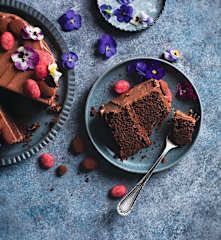 Chocolate fudge cake