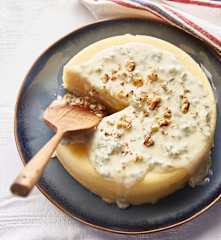 Polenta au gorgonzola