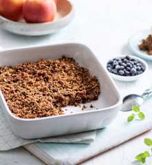 Jabłka pod kruszonką