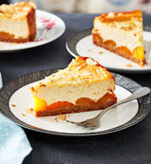 Aprikosen-Cheesecake