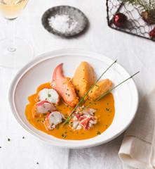 Bogavante en salsa Newburg