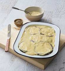 Plant-based béchamel sauce