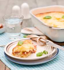 Zapiekanka ziemniaczana z kiełbasą