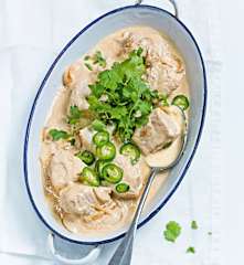 Curry de poisson au tahini et lait de coco