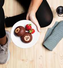 Muffin zucca e cioccolato