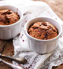 Fondant czekoladowy z czerwonym pieprzem