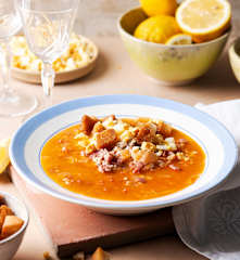 Sopa alpujarreña