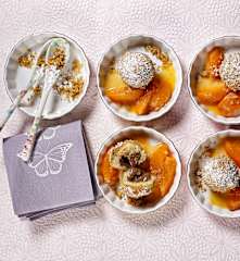 Grießknöderl mit Nougatfülle