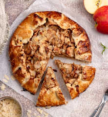 Galette z krojonymi jabłkami (TM6, TM7)