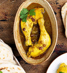 Tajine de pollo con pan pita TM6