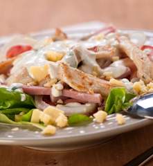 Salat mit Hähnchenbrust