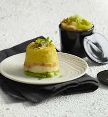 Sformatini patate e porri