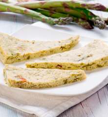 Frittata ze szparagami