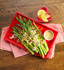Lemon Caper Asparagus