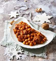 Spezzatino di guancia e ceci