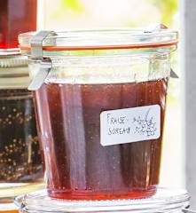 Confiture fraise et sureau