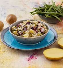 Insalata di riso, polpo e limone