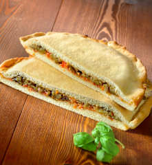 Focaccia alle melanzane