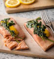 Salmon with Aromatics at 50°C