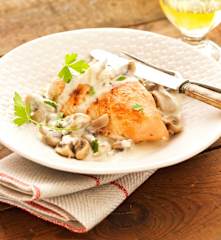 Volaille au riesling