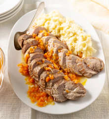 Solomillo de cerdo a la naranja