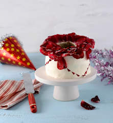 玫瑰花茶戚風蛋糕