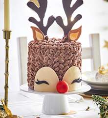 Torta renna al cioccolato