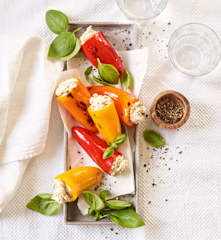 Gefüllte Snackpaprika