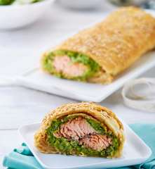 Salmón Wellington para 2