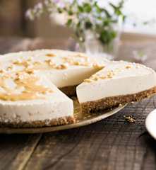Cheesecake aux noix de cajou (sans cuisson)
