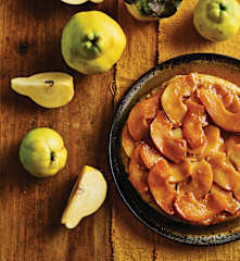 Tarte de outono com marmelo