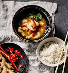 Crevettes à la sauce aigre-douce