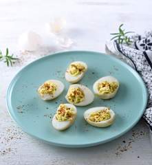 芥末風味魔鬼蛋