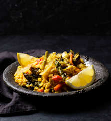 Arroz vaporizado con verduras y cítricos (Cocción de arroz)
