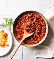 Chunky bolognese