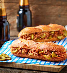 Shredded Beef in Brown Ale