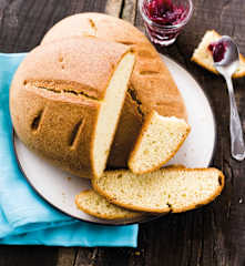 Drożdżowy chlebek oliwny (Pompes à l'huile)