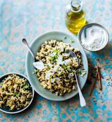 Mujaddara (riz au lentilles)