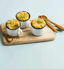 Soufflé de millet au thon sans gluten