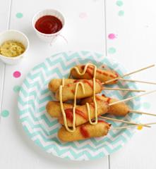 Minicachorros de milho