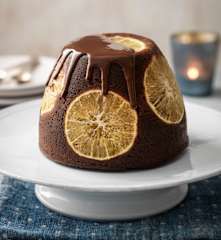 Chocolate Orange Steamed Pudding