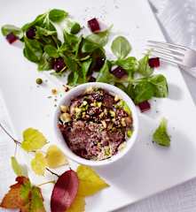 Wildpastetchen mit Portwein-Gelee