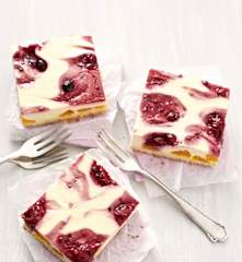 Fruchtiger Käsekuchen vom Blech